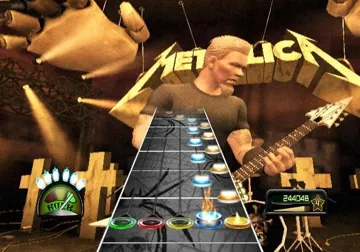 Guitar Hero - Metallica screen shot game playing